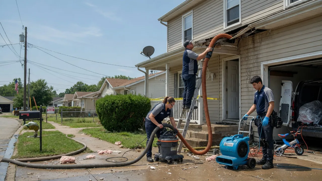 Water Damage Restoration in Jeromesville, OH near me